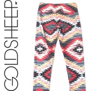 GOLDSHEEP AZTEC MULTI LEGGINGS L